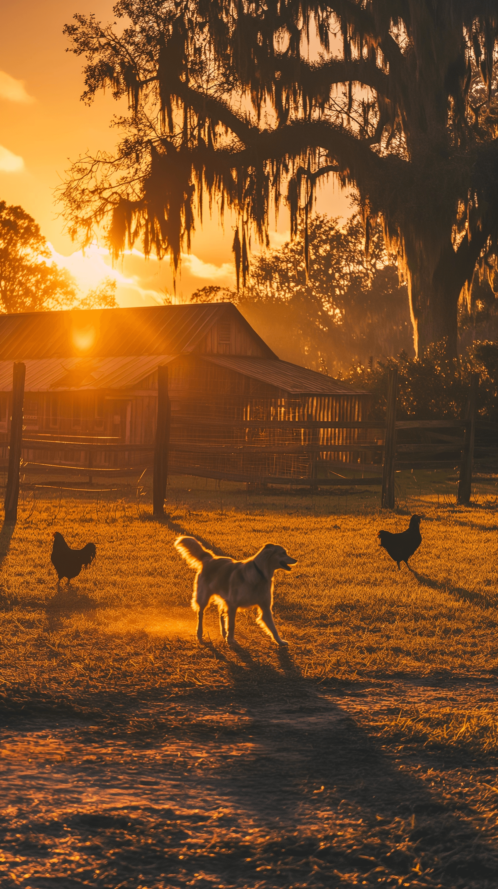 imjoshnewton_a_phone_background_of_a_dog_playing_with_chickens__8d6ff640-9c8b-4b5b-adcf-23967bf813d6.png