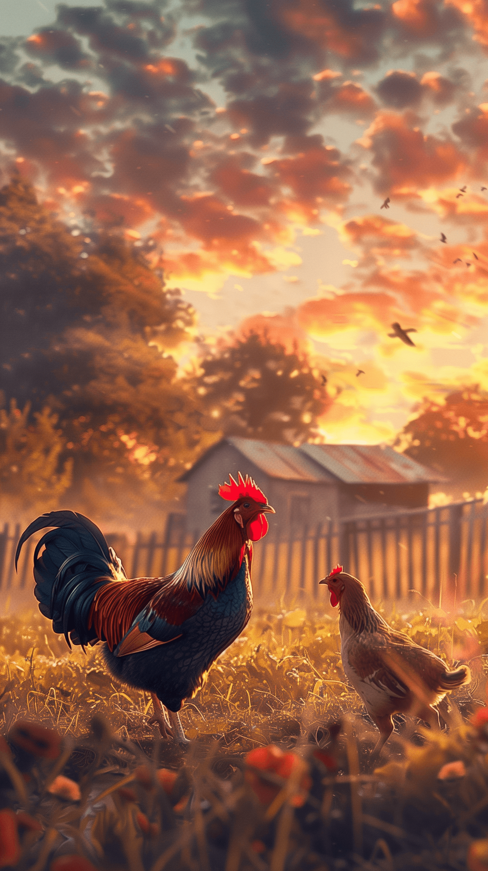 imjoshnewton_a_phone_background_of_chickens_one_is_a_rooster_in_898bf817-119a-414b-9185-38a0d26cb24c.png