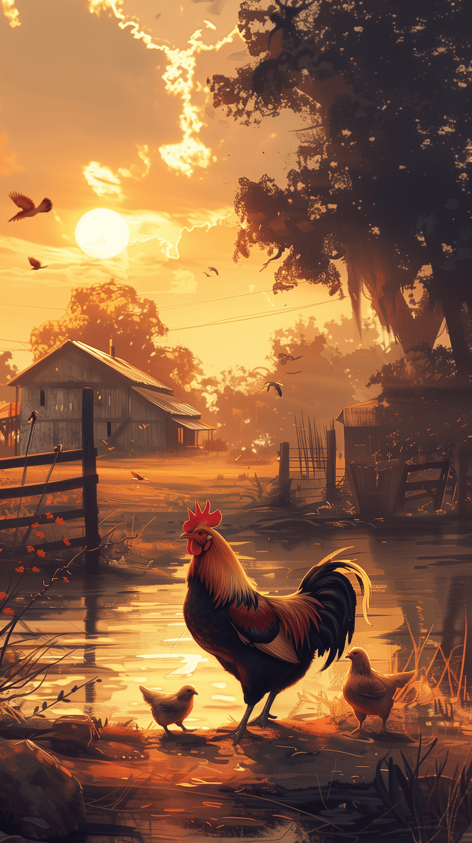 imjoshnewton_a_phone_background_of_chickens_one_is_a_rooster_in_ad679099-ba5d-49fe-b6c4-f3f0e76c1abc.png